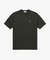 L.12.12アレンジ ガゼット付き鹿の子地Tシャツ