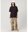 L.12.12アレンジ ガゼット付き鹿の子地 半袖Tシャツ