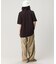 L.12.12アレンジ ガゼット付き鹿の子地 半袖Tシャツ