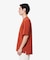 L.12.12アレンジ ガゼット付き鹿の子地Tシャツ