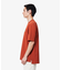 L.12.12アレンジ ガゼット付き鹿の子地Tシャツ