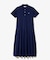 ローウエストポロドレス マキシ丈ワンピース