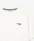 ネーム＆ワニロゴパッチクロップド半袖Tシャツ