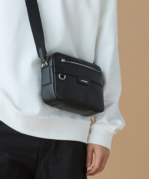 オシアン レザーレポーターバッグ｜ラコステの通販｜&mall（アンド