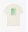 フェイドエフェクトワニロゴバックプリントウルトラドライTシャツ