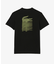 フェイドエフェクトワニロゴバックプリントウルトラドライTシャツ