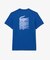 フェイドエフェクトワニロゴバックプリントウルトラドライTシャツ
