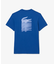 フェイドエフェクトワニロゴバックプリントウルトラドライTシャツ