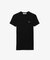 タイトフィットリブニットTシャツ