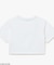 発泡プリントクロップド Tシャツ