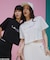 発泡プリントクロップド Tシャツ