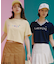 発泡プリントクロップド Tシャツ