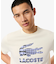 『ダニール・メドベージェフ』ラケットレイヤードグラフィックプリントTシャツ