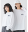 【オンライン限定】LACOSTE オーバーサイズ バックプリント ロングスリーブTシャツ