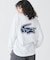 【オンライン限定】LACOSTE オーバーサイズ バックプリント ロングスリーブTシャツ
