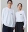 【オンライン限定】LACOSTE オーバーサイズ バックプリント ロングスリーブTシャツ