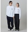 【オンライン限定】LACOSTE オーバーサイズ バックプリント ロングスリーブTシャツ