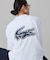 【オンライン限定】LACOSTE オーバーサイズ バックプリント ロングスリーブTシャツ