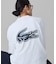 【オンライン限定】LACOSTE オーバーサイズ バックプリント ロングスリーブTシャツ