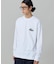 【オンライン限定】LACOSTE オーバーサイズ バックプリント ロングスリーブTシャツ