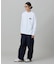 【オンライン限定】LACOSTE オーバーサイズ バックプリント ロングスリーブTシャツ