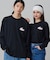 【オンライン限定】LACOSTE オーバーサイズ バックプリント ロングスリーブTシャツ