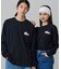 【オンライン限定】LACOSTE オーバーサイズ バックプリント ロングスリーブTシャツ