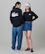 【オンライン限定】LACOSTE オーバーサイズ バックプリント ロングスリーブTシャツ