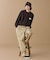 【オンライン限定】LACOSTE オーバーサイズ バックプリント ロングスリーブTシャツ