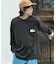 【オンライン限定】LACOSTE オーバーサイズ バックプリント ロングスリーブTシャツ