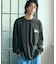 【オンライン限定】LACOSTE オーバーサイズ バックプリント ロングスリーブTシャツ