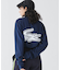 【オンライン限定】LACOSTE オーバーサイズ バックプリント ロングスリーブTシャツ