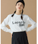 【オンライン限定】LACOSTE 鹿の子オーバーサイズプリント ロングスリーブTシャツ