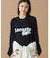 【オンライン限定】LACOSTE 鹿の子オーバーサイズプリント ロングスリーブTシャツ