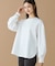 【オンライン限定】LACOSTE バルーンスリーブ サイドスリット オーバーサイズTシャツ