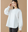 【オンライン限定】LACOSTE バルーンスリーブ サイドスリット オーバーサイズTシャツ