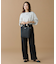 【オンライン限定】LACOSTE バルーンスリーブ サイドスリット オーバーサイズTシャツ