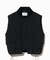 クロップド丈 撥水 THERMORE中綿 ジップアップベスト