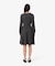 3Dニッティングシームレスフレアドレスセーター