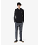 スリムフィット ウールライクストレッチスラックス