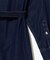 ロングデニムシャツドレス / シャツワンピース ウエストベルト付き
