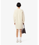 パッチワークエフェクトウールニットドレスセーター