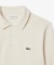 コットンニットロングスリーブポロシャツ