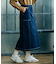 ベイカーデニムスカート
