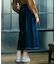 ベイカーデニムスカート