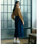 ベイカーデニムスカート