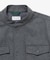 ウールブレンドメルトン スタンドカラーシャツブルゾン