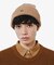 ウールリブニットキャップ
