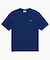 インディゴ鹿の子地 モノグラム半袖Tシャツ