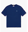 インディゴ鹿の子地 モノグラム半袖Tシャツ
